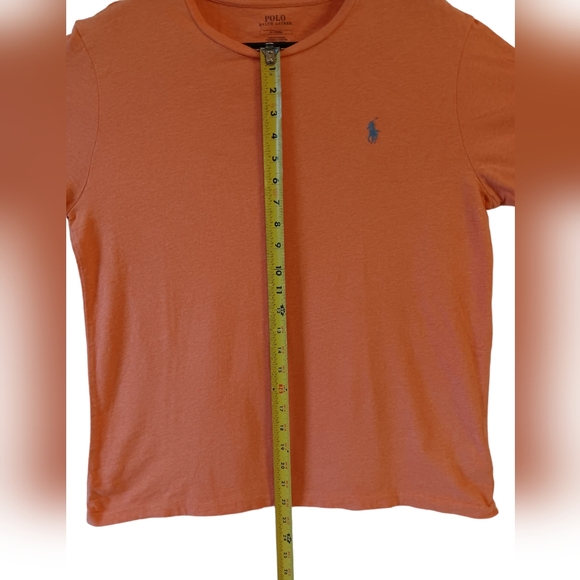Polo by Ralph Lauren women's orange short-sleeve t-shirt size M - Picture 6 of 9